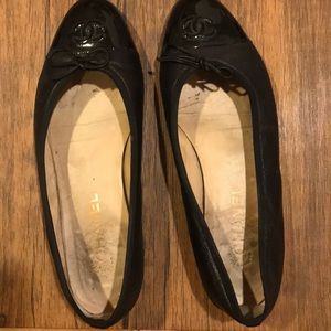 Genuine Chanel flats. Size 40- size 9 in US sizes